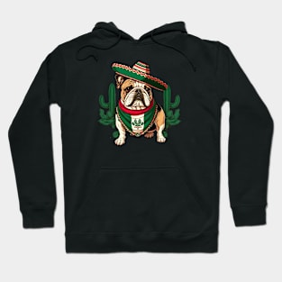 Bulldog Cinco de Mayo Hoodie